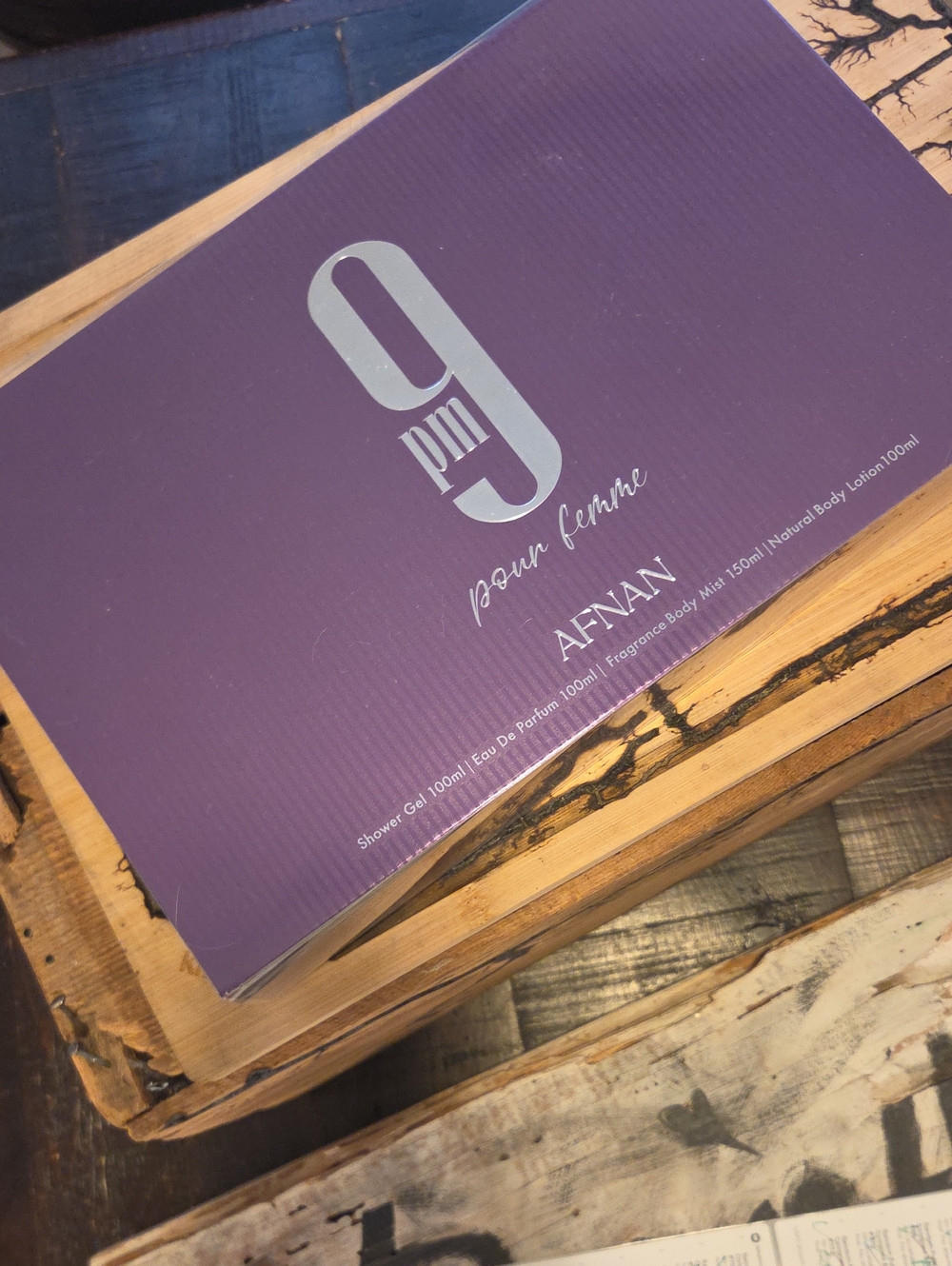 Afnan 9 PM Pour Femme Purple Fragrance Gift Set